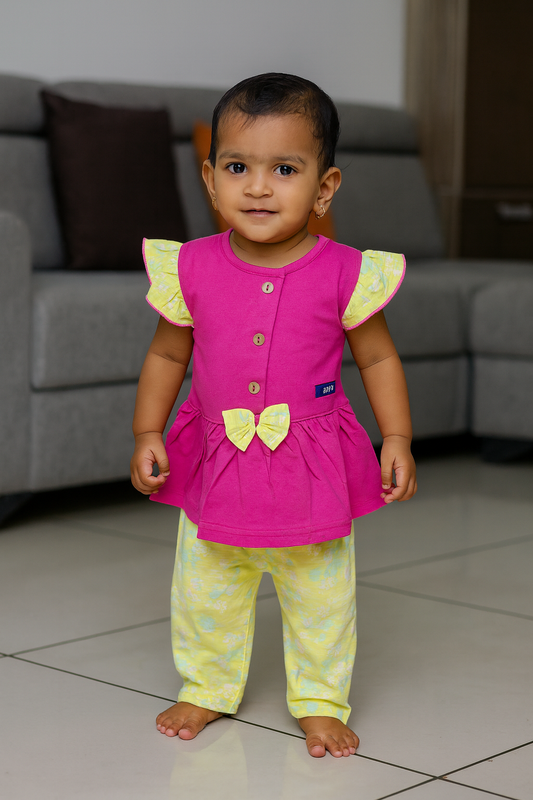 Premium Baby Girl Capri Set - 213