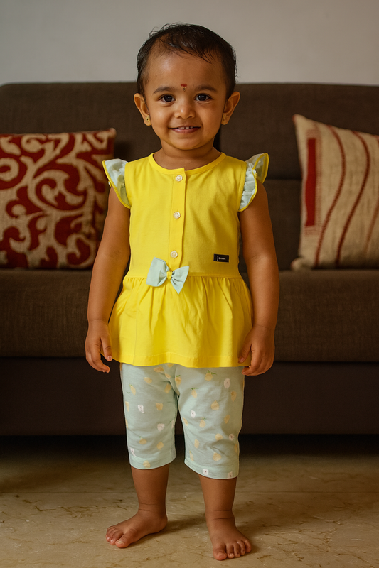 Premium Baby Girl Capri Set - 213