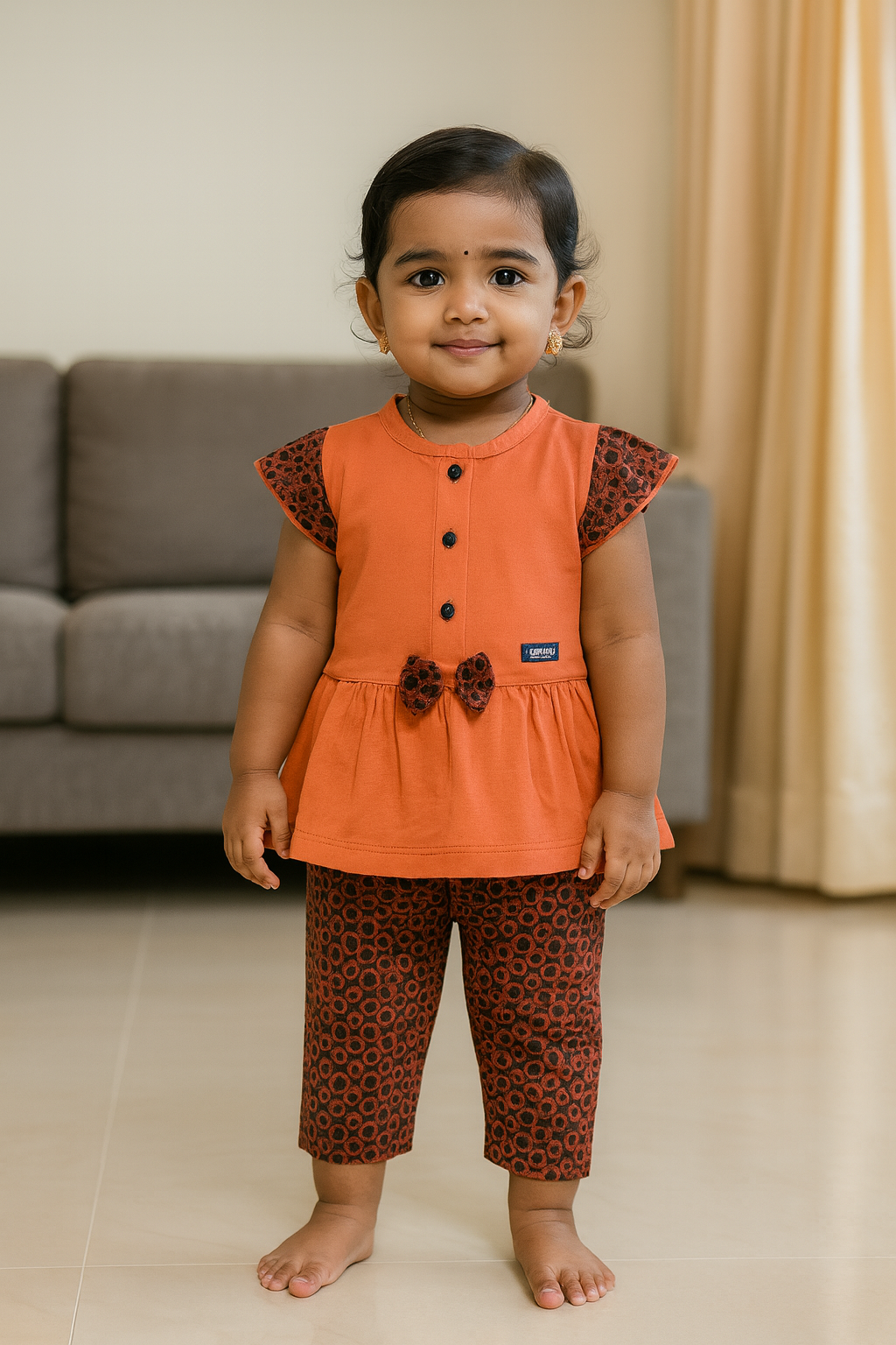 Premium Baby Girl Capri Set - 235