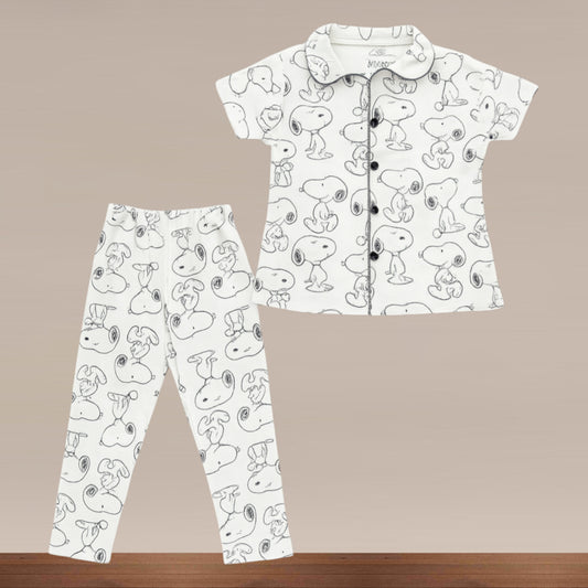Boy Half Sleeve Pant Collar Set