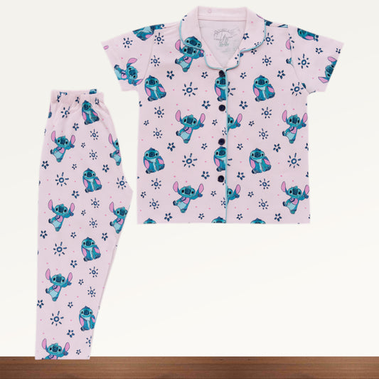 Boy Half Sleeve Pant Collar Set