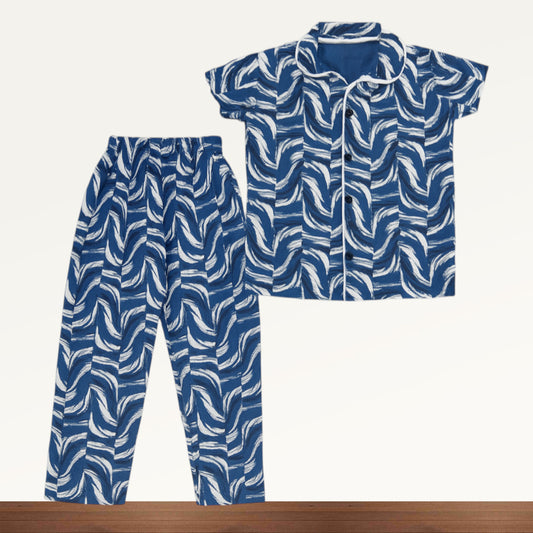 Boy Half Sleeve Pant Collar Set