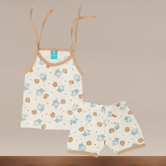 Premium Baby Tie Knot Shorts Set - 3005