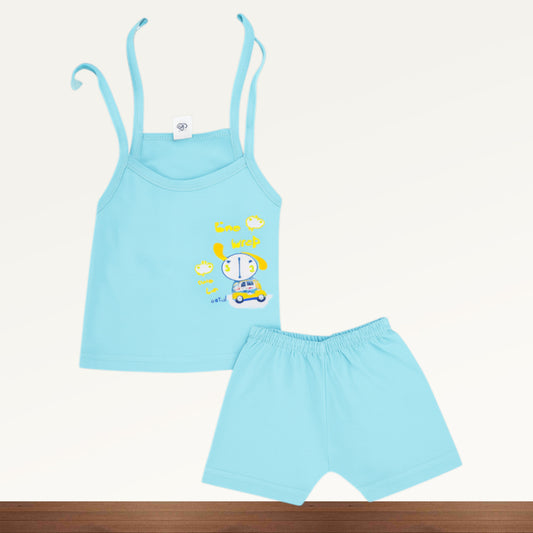 Premium Baby Tie Knot Shorts Set - 3005
