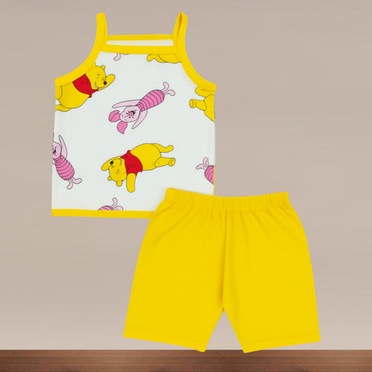 Premium Baby Tie Knot Shorts Set - 3004