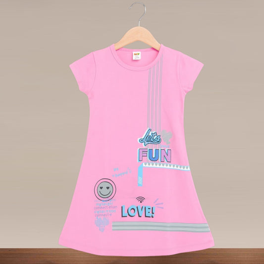 Premium Kids Long Polo Frock - 9024
