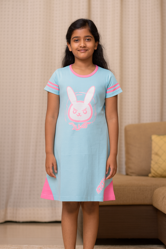 Premium Kids Long Polo Frock - 9024