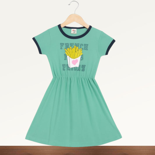 Premium Kids Long Polo Frock - 9024