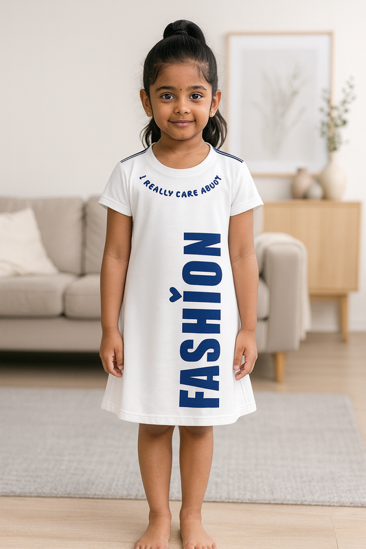 Premium Kids Long Polo Frock - 9023
