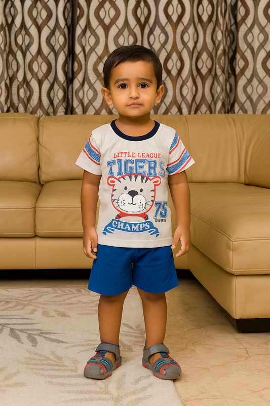 Premium Boy Baby Shorts Set - 187