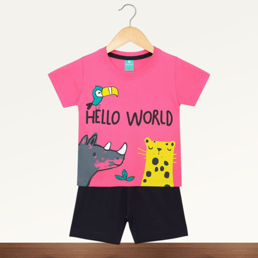 Premium Boy Baby Half Sleeve Shorts Set