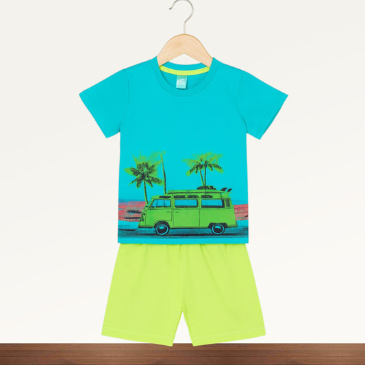 Premium Boy Baby Half Sleeve Shorts Set