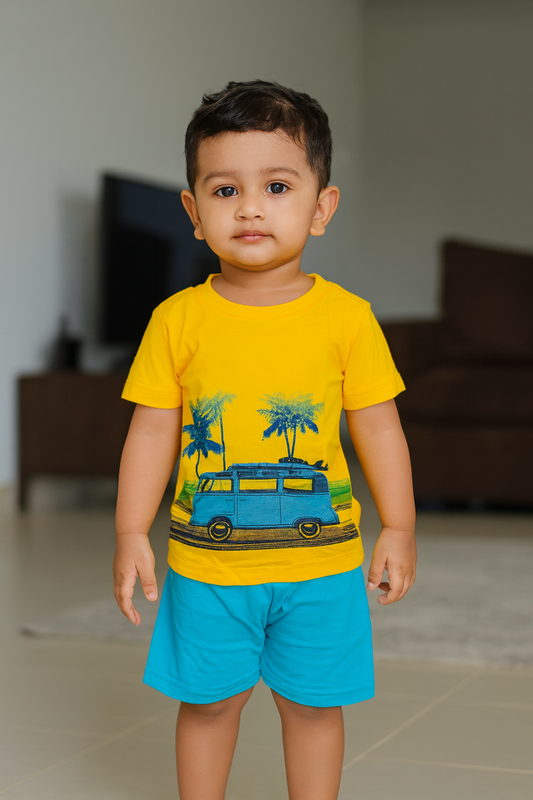 Premium Boy Baby Shorts Set - 187