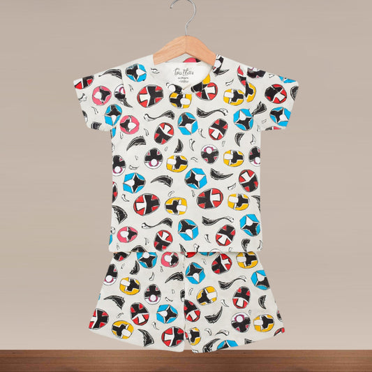 Kids ( Boy & Girl) Co-ord Shorts Set