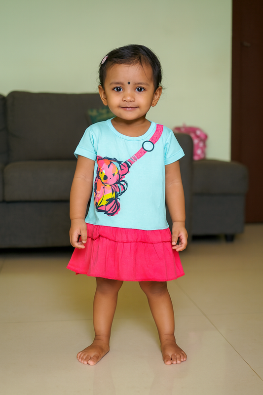 Premium Baby fancy Frock - 219