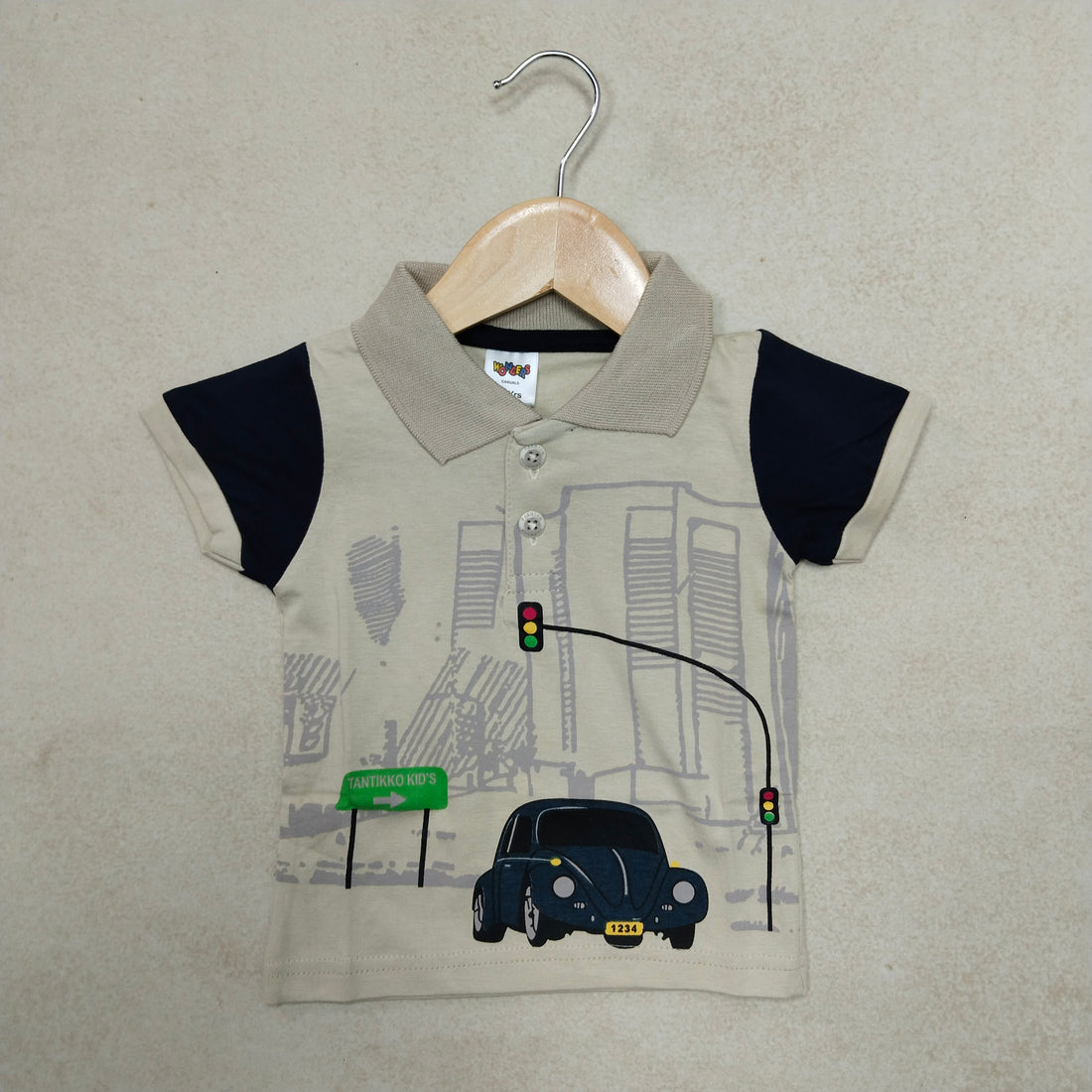 Premium Boy Collar T-Shirt - 9008