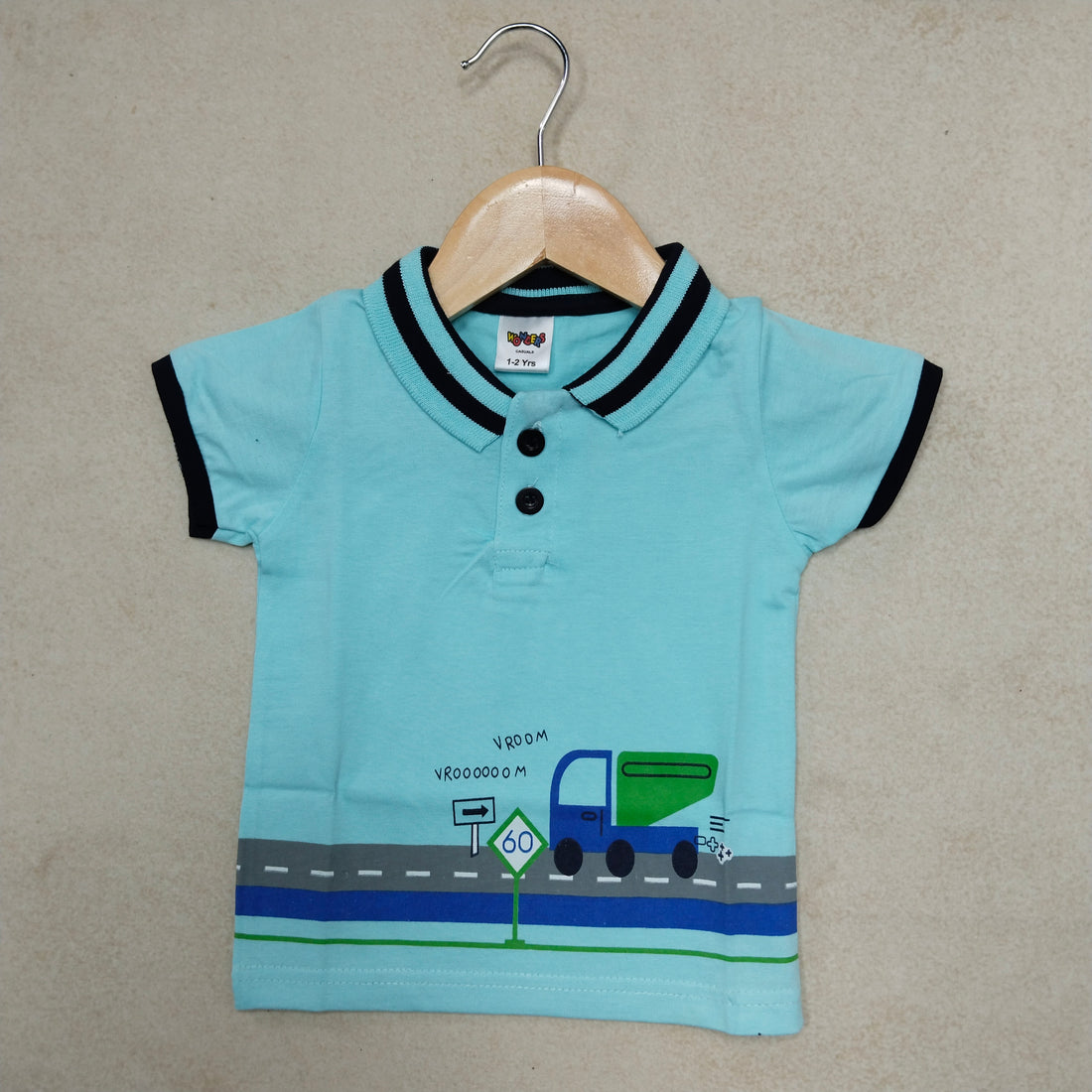 Premium Boy Collar T-Shirt - 9008