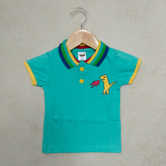 Premium Boy Collar T-Shirt - 9008