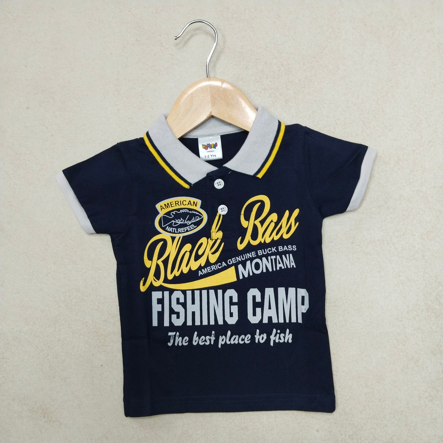 Premium Boy Collar T-Shirt - 9009