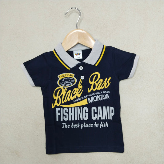 Premium Boy Collar T-Shirt - 9009