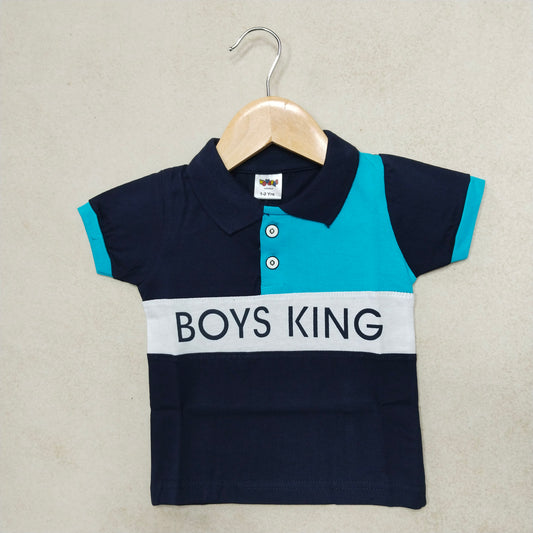Premium Boy Collar T-Shirt - 9009
