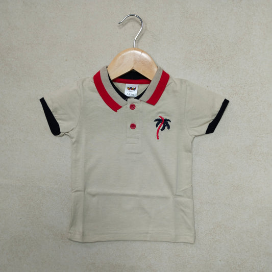 Premium Boy Collar T-Shirt - 9009