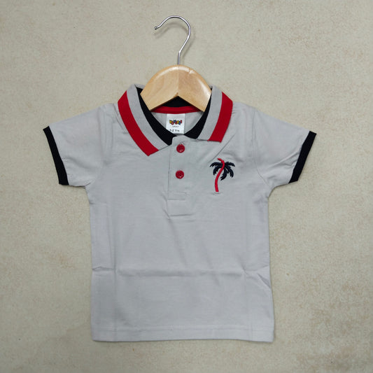 Premium Boy Collar T-Shirt - 9009