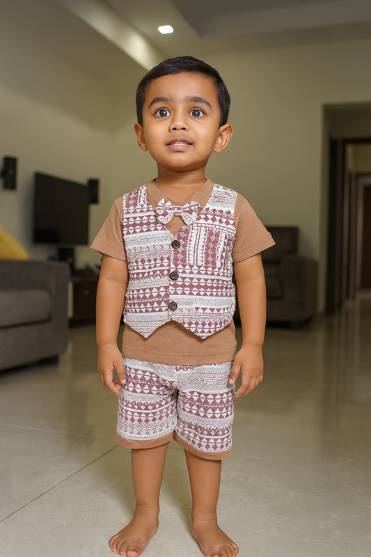 Premium Boy Coat Set - 215
