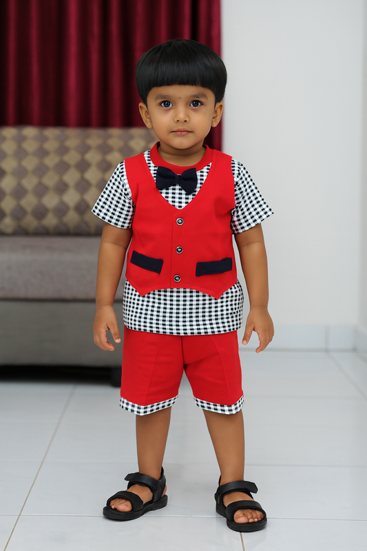 Premium Boy Coat Set - 215