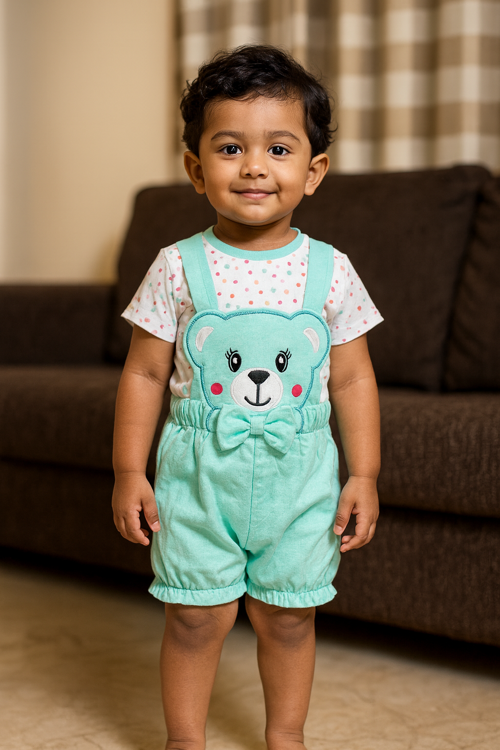 Premium girl Fancy dungaree - 226