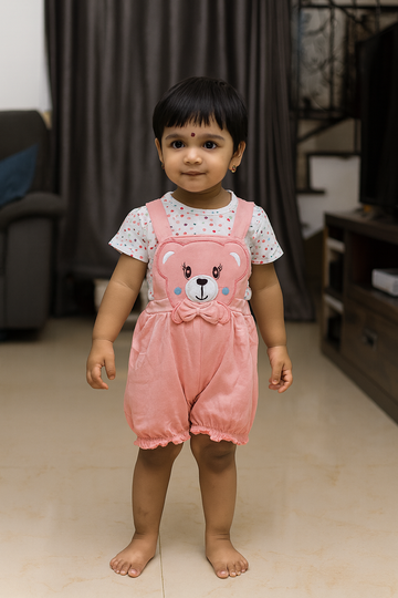 Premium girl Fancy dungaree - 226