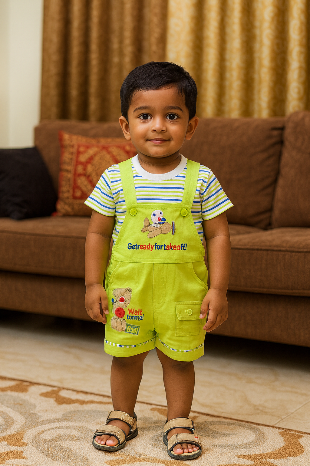 Premium boy Fancy dungaree- 225