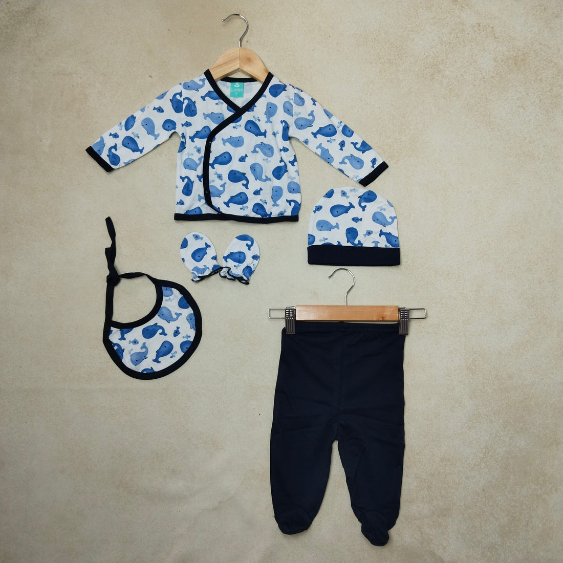Premium Baby Boy 4 Pcs Set - 3009
