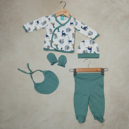 Premium Baby Boy 4 Pcs Set - 3009