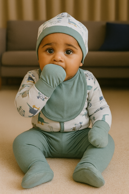 Premium Baby Boy 4 Pcs Set - 3009