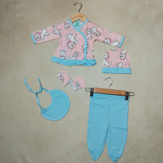 Premium Baby Girl 4 Pcs Set - 3008