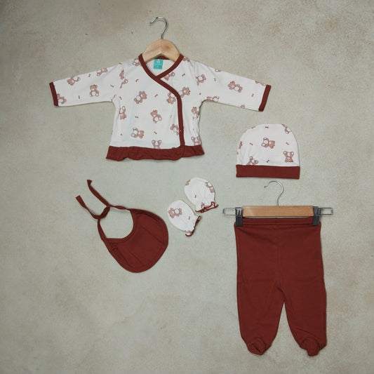 Premium Baby Girl 4 Pcs Set - 3008