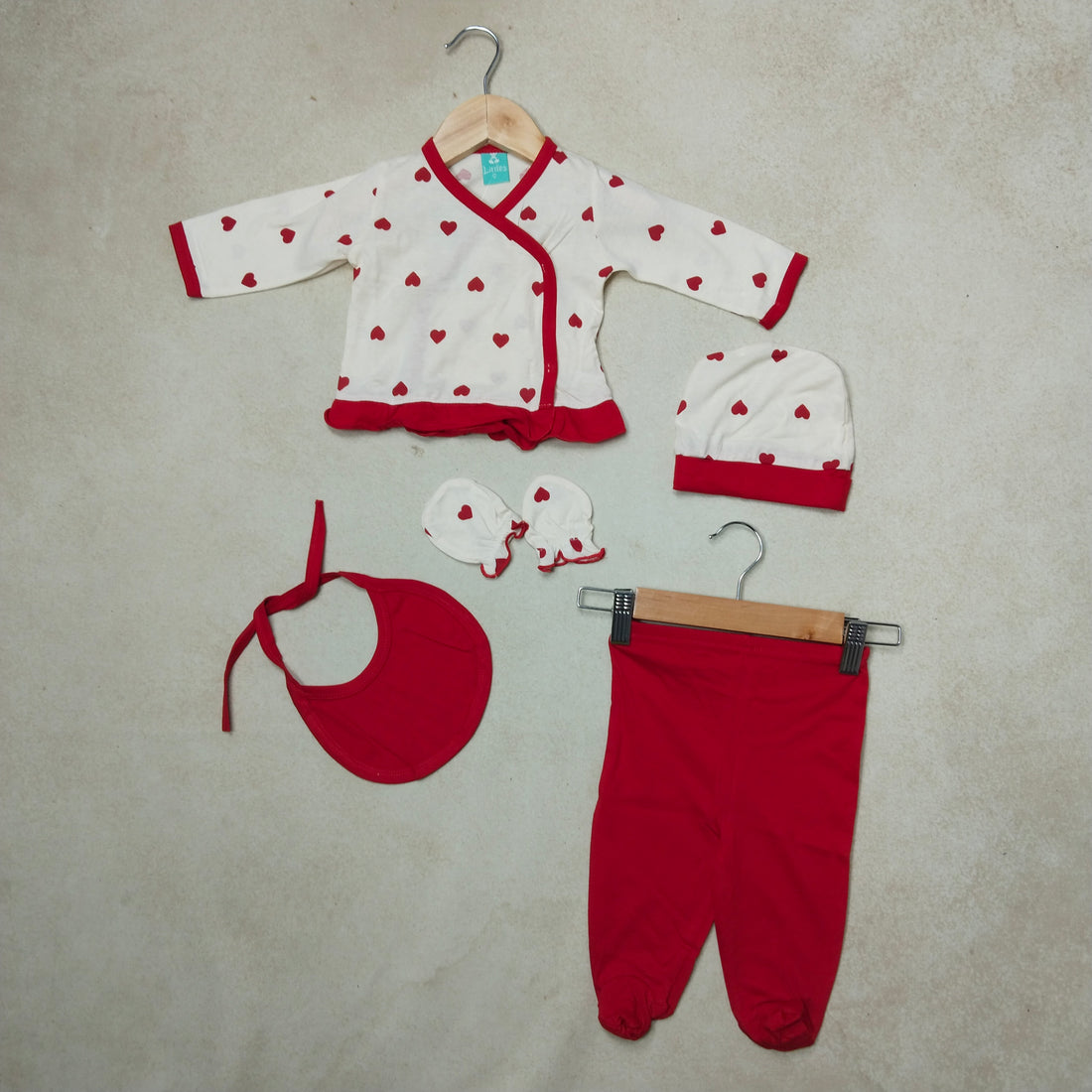 Premium Baby Girl 4 Pcs Set - 3008