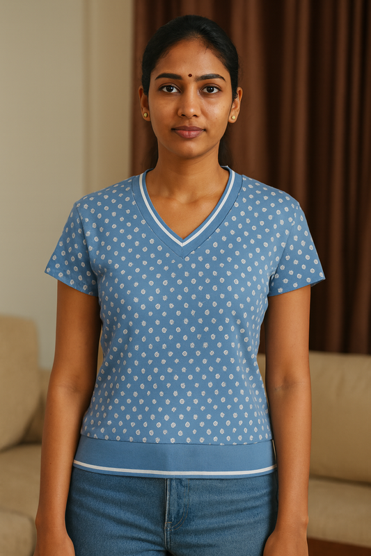 Women Fancy Crop Tees