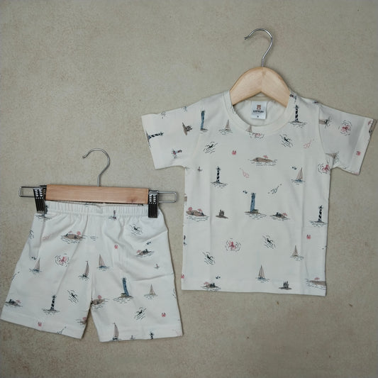 Premium Co-ord Shorts Set - 246