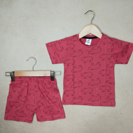 Premium Co-ord Shorts Set - 246