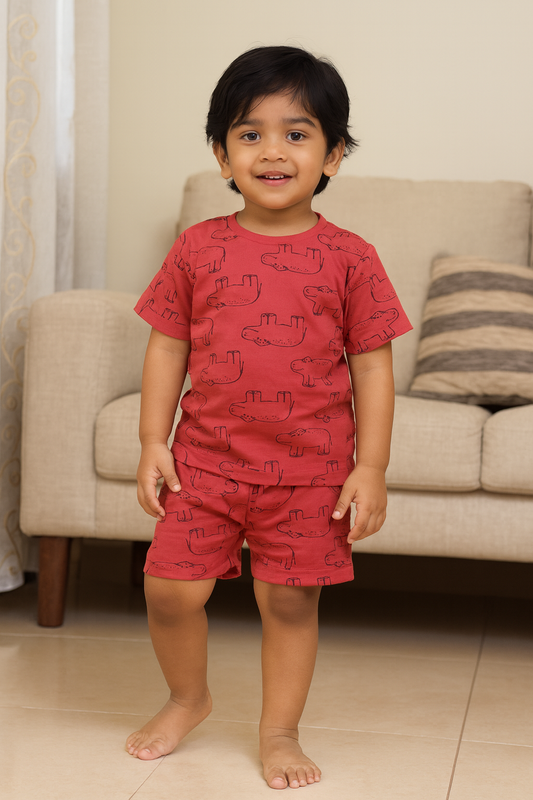 Premium Co-ord Shorts Set - 246