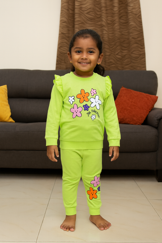 Premium Girl Full Sleeve Pant Set - 245