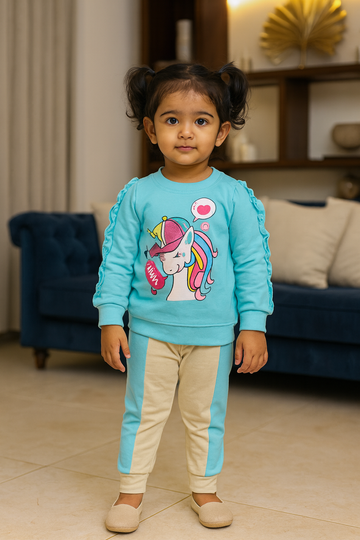 Premium Girl Full Sleeve Pant Set - 245