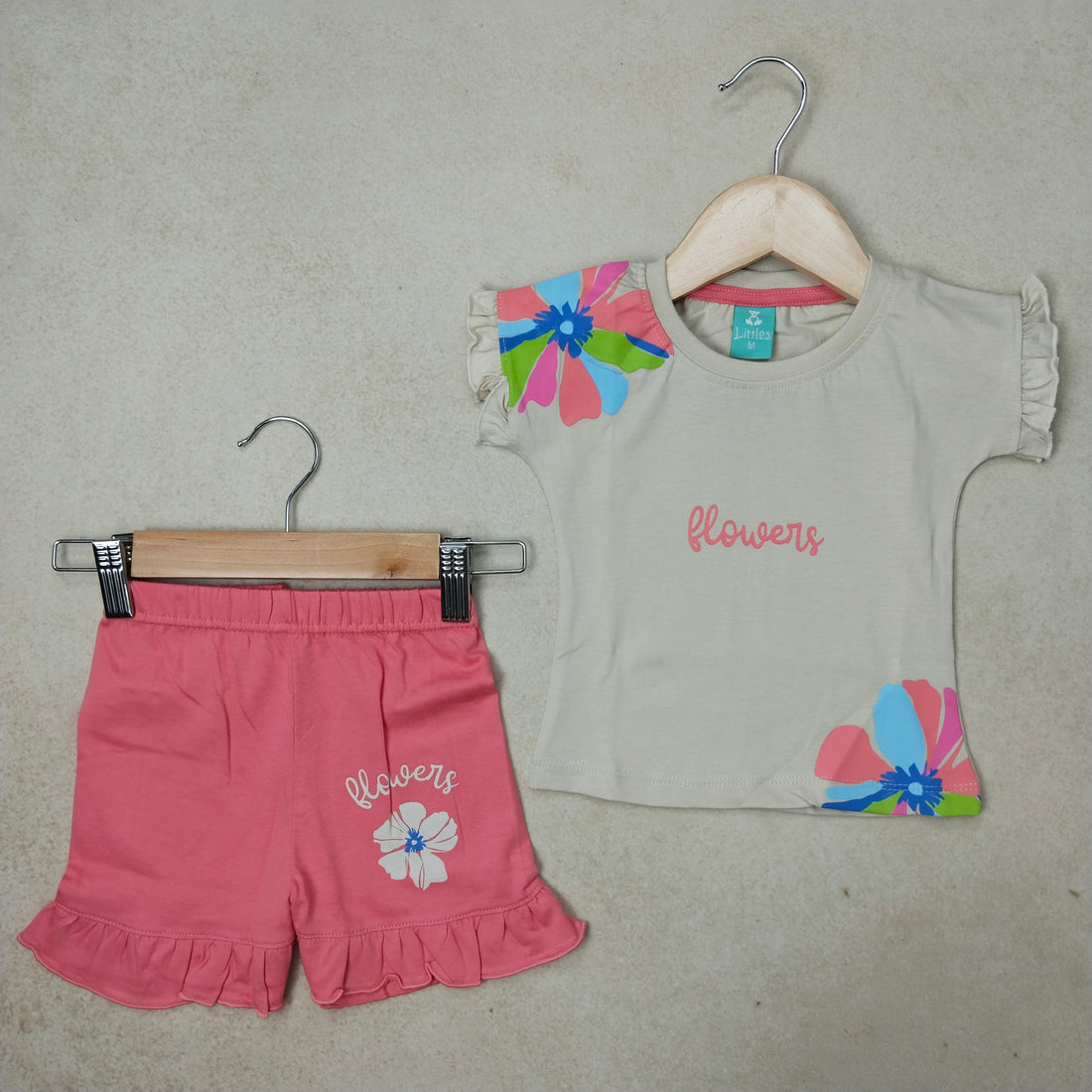 Premium Girl Fancy Shorts Set - 242
