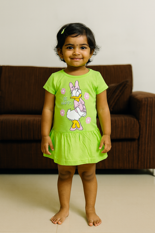 Premium Girl Fancy Frock Set - 243