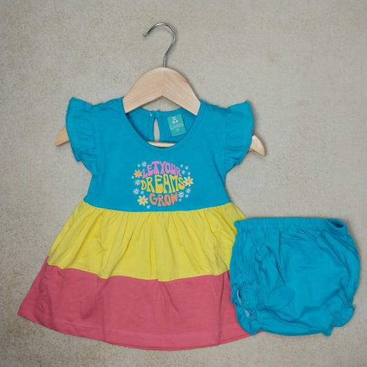 Premium Girl Fancy Frock Set - 243