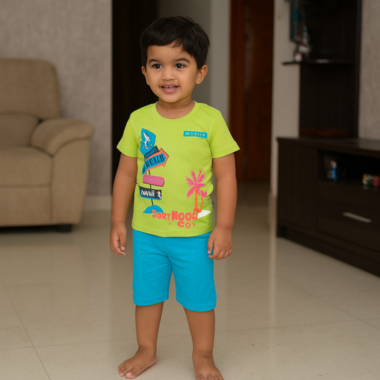 Premium Boy Capri Set - 249