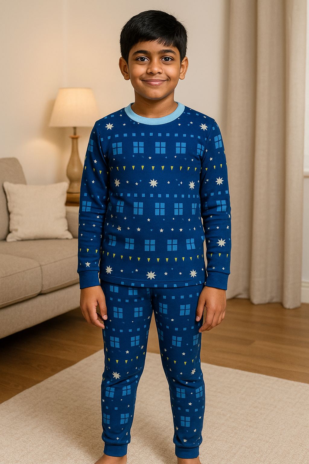 Kids Full Sleeve Pant Co-ord Set