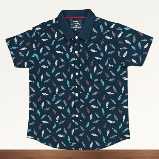 Kids Boy Cotton Shirt